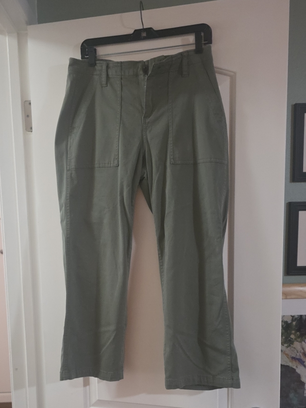 Liverpool Olive Utility Trousers